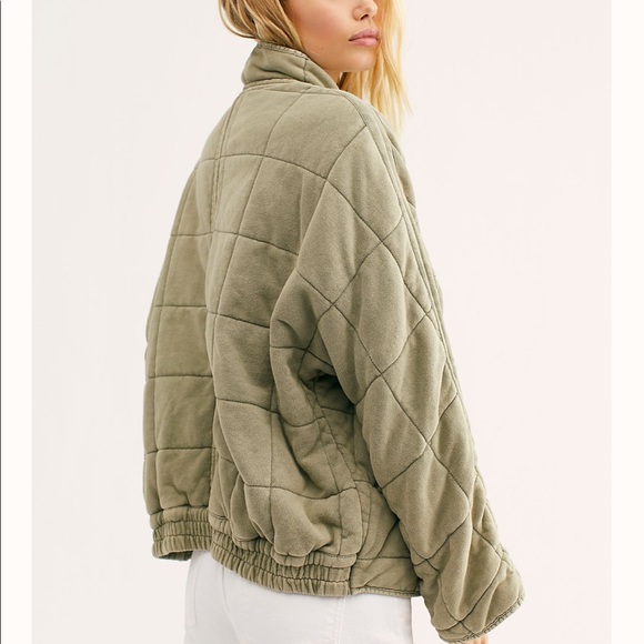 dolman quilted knit jacket poshmark